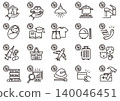 Living expenses/expenses icon 04 140046451