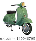 vintage scooter classic old transportation 140046795