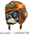 skull monkey chimp rider head 140046796