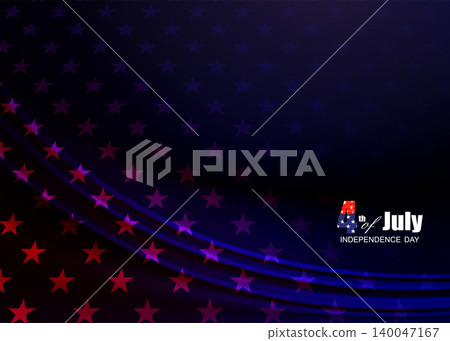American Independence Day. Blue background with stars American Independence Day. Blue background with stars 140047167