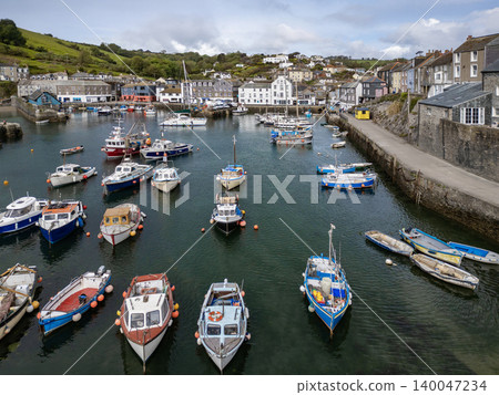 The harbor at Mevagissey on the south coast of Cornwall, United Kingdom The harbor at Mevagissey on the south coast of Cornwall, United Kingdom 140047234
