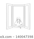 窗邊女孩 140047398
