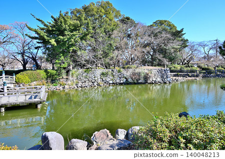 Nagasaki Prefecture: The baileys and remains of "Kushima Castle" in Hizen Province Nagasaki Prefecture: The baileys and remains of "Kushima Castle" in Hizen Province 140048213