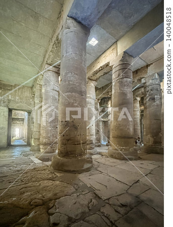 Beautiful interiors and ancient hieroglyphs in the Temple of Seti I in Abydos, Egypt. Beautiful interiors and ancient hieroglyphs in the Temple of Seti I in Abydos, Egypt. 140048518