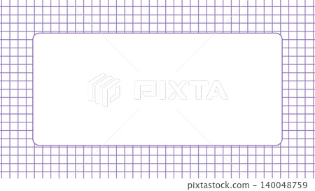 Grid memo frame, horizontal, purple background material, white border, rounded corners, simple, with writing space, grid, purple Grid memo frame, horizontal, purple background material, white border, rounded corners, simple, with writing space, grid, purple 140048759