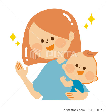 圖片描繪了一位容光煥發的產後媽媽 140050155