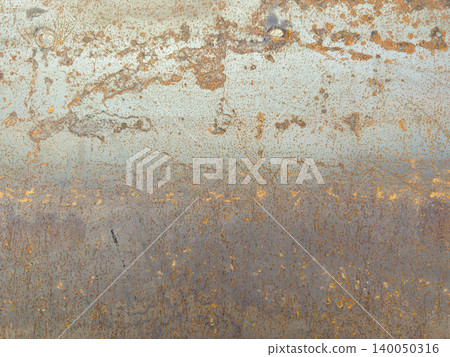 Scratched rusty industrial metal plate backdrop Scratched rusty industrial metal plate backdrop 140050316