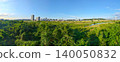 The townscape of Seiseki-Sakuragaoka can be seen beyond the greenery of the Tamagawa River embankment. 140050832