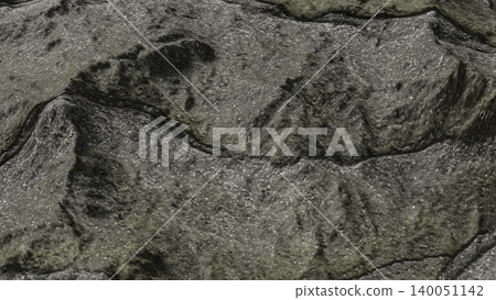 Rugged Dark Stone Surface Texture 3d render. Rugged Dark Stone Surface Texture 3d render. 140051142