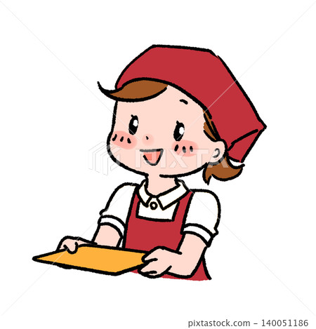 A baker's woman with a tray A baker's woman with a tray 140051186