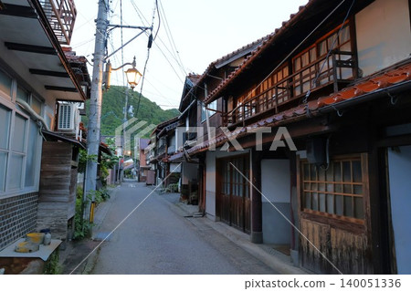 Tsuwano's former geisha district, Shincho-dori, Tsuwano-cho, Kanoashi-gun, Shimane Prefecture Tsuwano's former geisha district, Shincho-dori, Tsuwano-cho, Kanoashi-gun, Shimane Prefecture 140051336