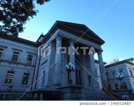 一座古典現代風格的建築外觀,展現了大阪這座偉大城市的歷史。 一座古典現代風格的建築外觀,展現了大阪這座偉大城市的歷史。 140052485
