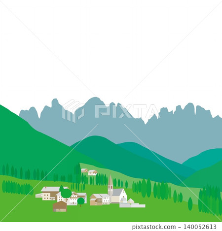 Santa Maddalena, Dolomites, Italy, Spring 140052613