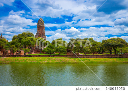 Landscape of Wat Phra Ram is in the Ayutthaya Historical Park. It is a place and important tourist attraction near Bangkok, Thailand. Landscape of Wat Phra Ram is in the Ayutthaya Historical Park. It is a place and important tourist attraction near Bangkok, Thailand. 140053050