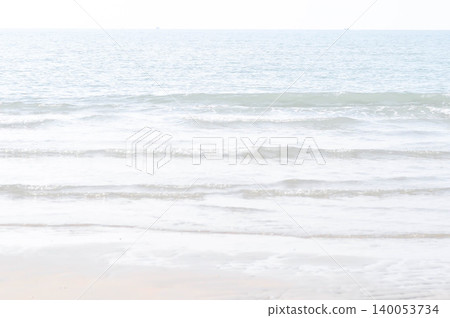 beach ,sand and sea or beach background or sea background 140053734