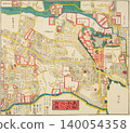舊地圖「江戶切裡津」江戶小石川地圖 140054358