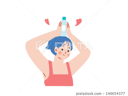 護膚婦女的例證 護膚婦女的例證 140054377