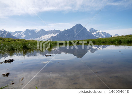 瑞士和法國阿爾卑斯山的夏季景色(八月) 瑞士和法國阿爾卑斯山的夏季景色(八月) 140054648