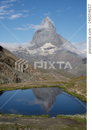 Summer scenery in the Swiss and French Alps (August) Summer scenery in the Swiss and French Alps (August) 140054657