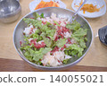 Fresh yukhoe and vibrant green authentic bibimbap that you'll encounter on your trip to Seoul 140055021