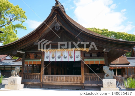 National Important Cultural Property: Konomiya Shrine, Worship Hall 3 140055437