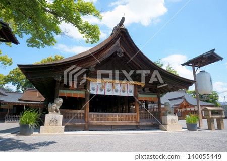 National Important Cultural Property: Konomiya Shrine, Worship Hall 8 140055449