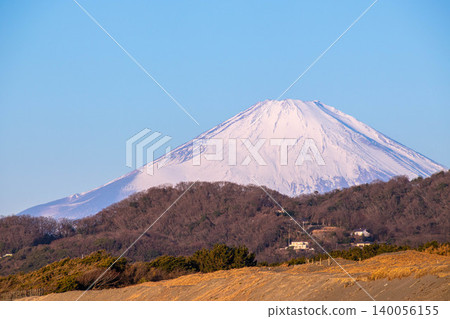 Mount Fuji from Hiratsuka Beach Mount Fuji from Hiratsuka Beach 140056155