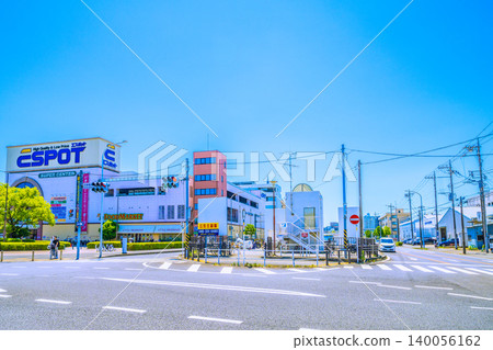 Cityscape of Yokohama, Japan: View of the area in front of Kita-Shin-Yokohama Station on the Yokohama Municipal Subway Blue Line = 30th Cityscape of Yokohama, Japan: View of the area in front of Kita-Shin-Yokohama Station on the Yokohama Municipal Subway Blue Line = 30th 140056162