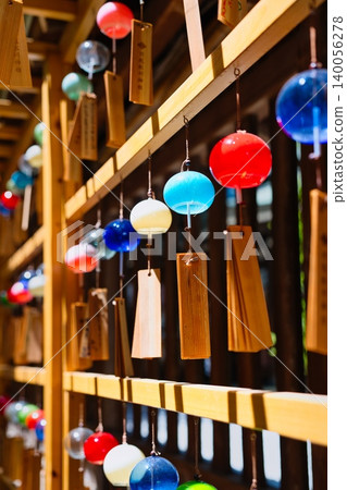 With a wish for a wind chime With a wish for a wind chime 140056278