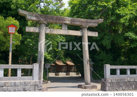 Konomiya Shrine, Torii Gate 1 of the Six Subsidiary Shrines Konomiya Shrine, Torii Gate 1 of the Six Subsidiary Shrines 140056301