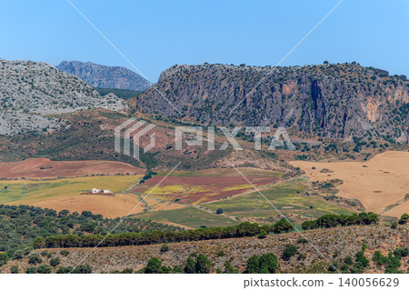 Landscape near the city of Ronda, Andalusia, Spain Landscape near the city of Ronda, Andalusia, Spain 140056629