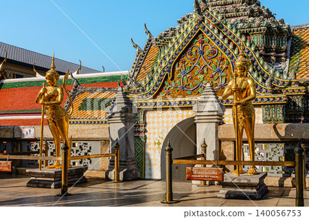 Wat Phra Kaew, Temple of the Emerald Buddha, Bangkok, Thailand 140056753