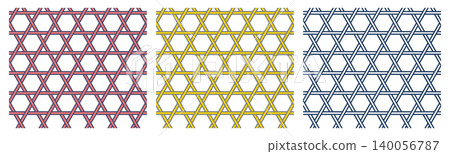 Basketweave pattern, transparent background, 3 types Basketweave pattern, transparent background, 3 types 140056787