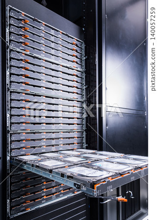 maintenance of hard drives inside data storage hosting center maintenance of hard drives inside data storage hosting center 140057259