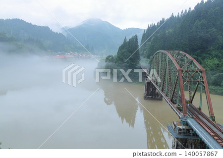 Tadami Line Fifth Bridge Tadami Line Fifth Bridge 140057867