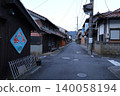 The old townscape of Tsuwano in the early morning 140058194