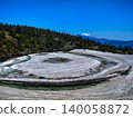 Early summer at Kagamiike Pond in Hachimantai: The fresh natural scenery of Hachimantai Dragon Eye as the snow begins to melt - June 140058872