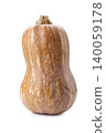 Pumpkin Butternut Squash isolated on a white background 140059178