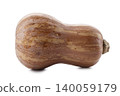 Pumpkin Butternut Squash isolated on a white background 140059179