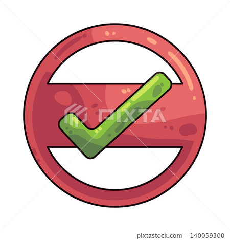 Illustration of Valid Mark Illustration of Valid Mark 140059300