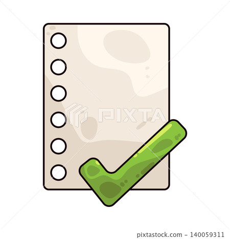 Illustration of Check Doc Illustration of Check Doc 140059311