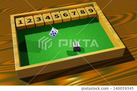 Shut the Box Jackpot Dice Game 140059345