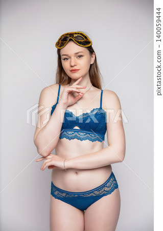 Portrait of a charming brunette 140059444