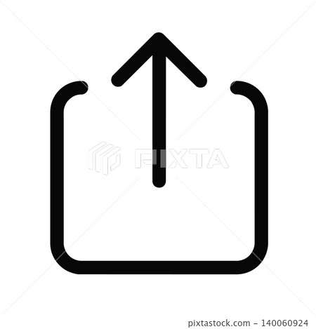 Upload line icon Upload line icon 140060924