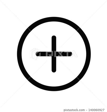 Plus Line Icon Plus Line Icon 140060927
