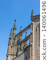 Closeup view og St. Barbaras Church in Kutna Hora. Czech Republic. 140061496