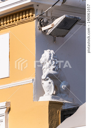 Beautiful architecture of Athens historical downtown Beautiful architecture of Athens historical downtown 140061657