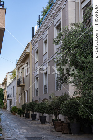 Narrow street of Palka area in Athens, Greece Narrow street of Palka area in Athens, Greece 140061667