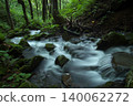 The breath of the deep forest and the gentle murmur of the stream 140062272