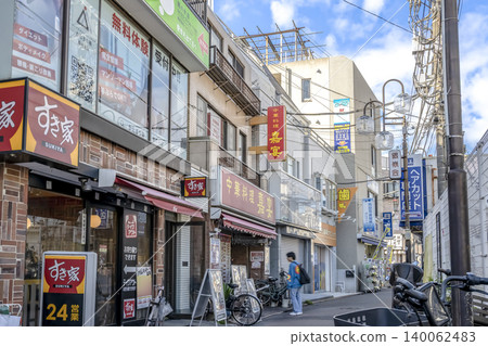 東京大田區城市景觀：宇野木車站商店街 140062483